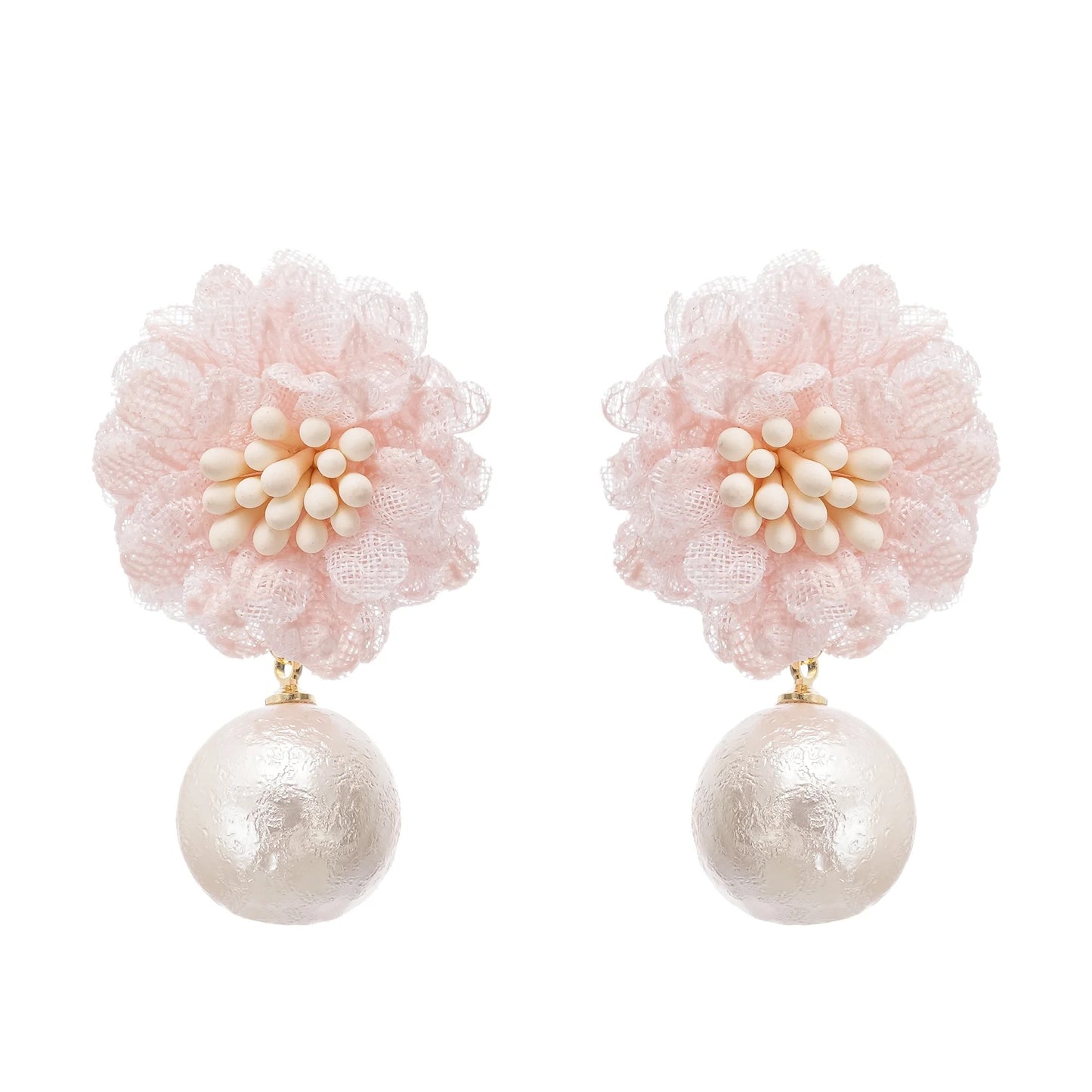 Capriana floral motif drop earrings