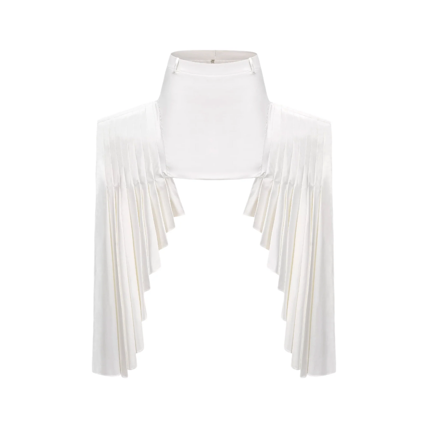 Karina Layered-Hemline Mini Skirt