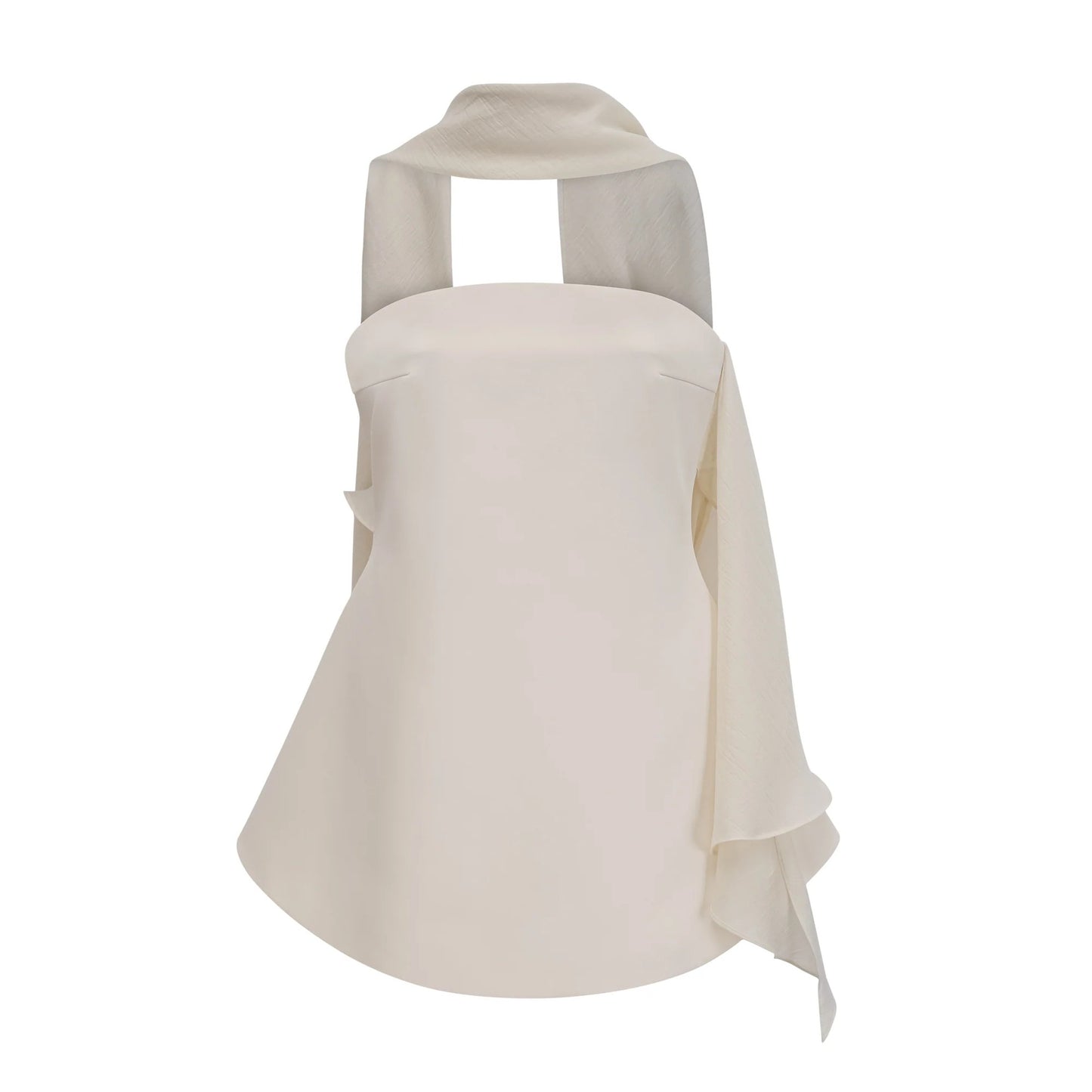 Danaé ribbon-design flared mini dress