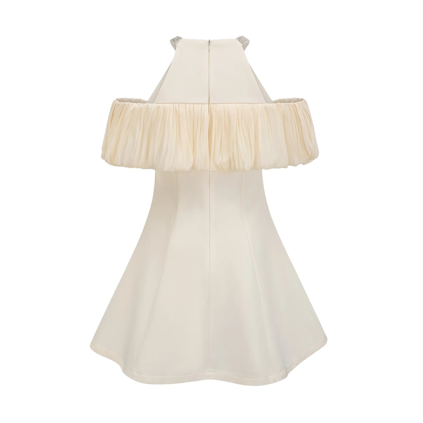 Josephine Crystal-Embellished Sleeveless Mini Dress