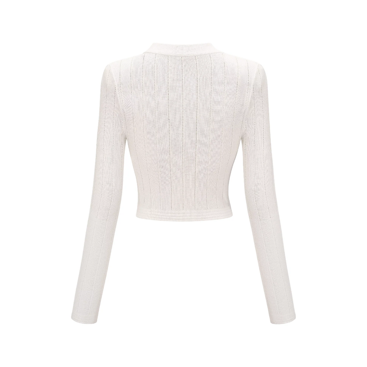 Button detailing knitted top & skirt matching set