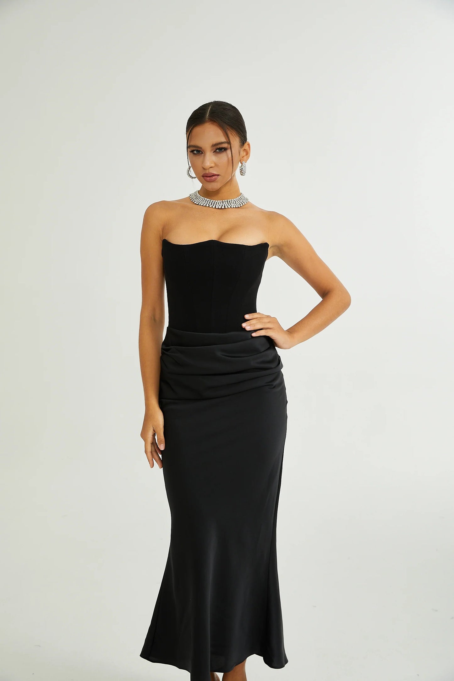 Aurore Off-Shoulder Maxi Dress