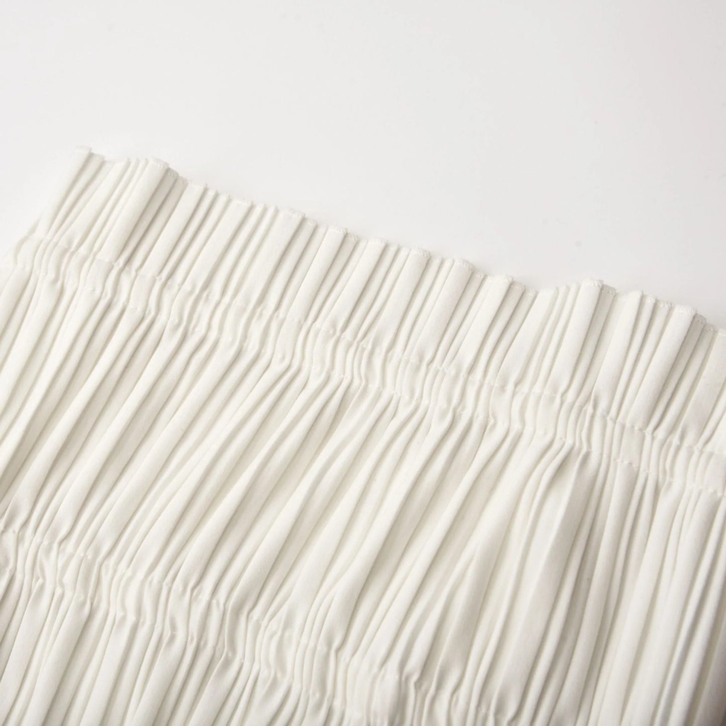 Milicent Open-Back Pleated Top