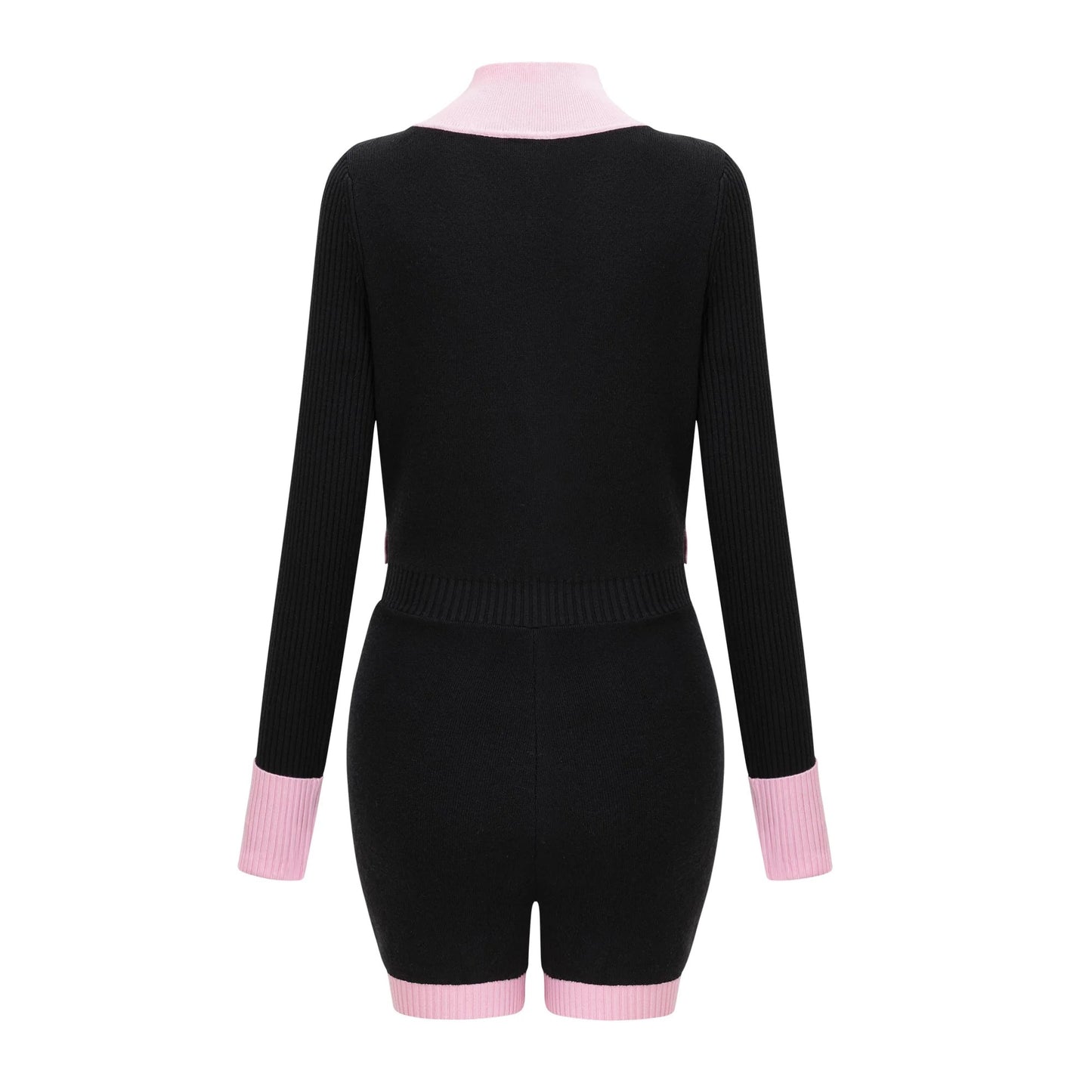 Ondinea Black Knitted Bodysuit