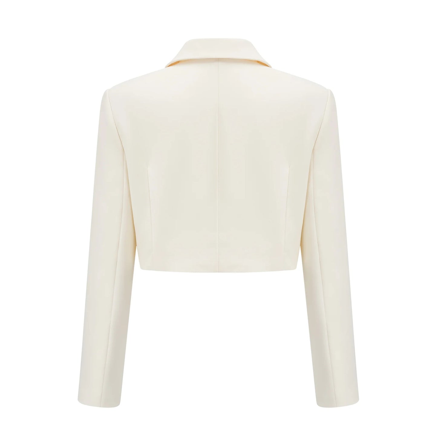 Vivien floral-appliqué jacket & skirt matching set