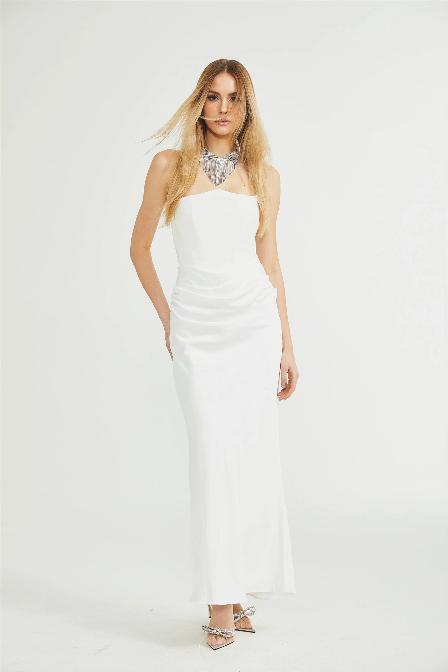Aurore Off-Shoulder Maxi Dress