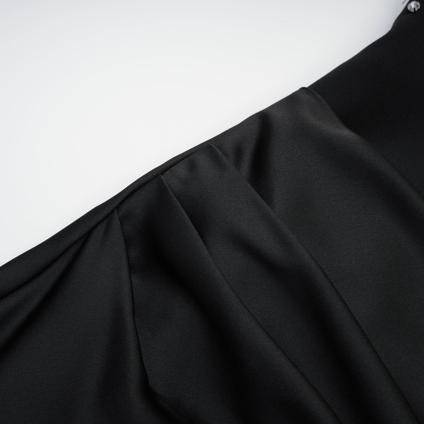 Aurore Black Crystal Embellished Maxi Dress