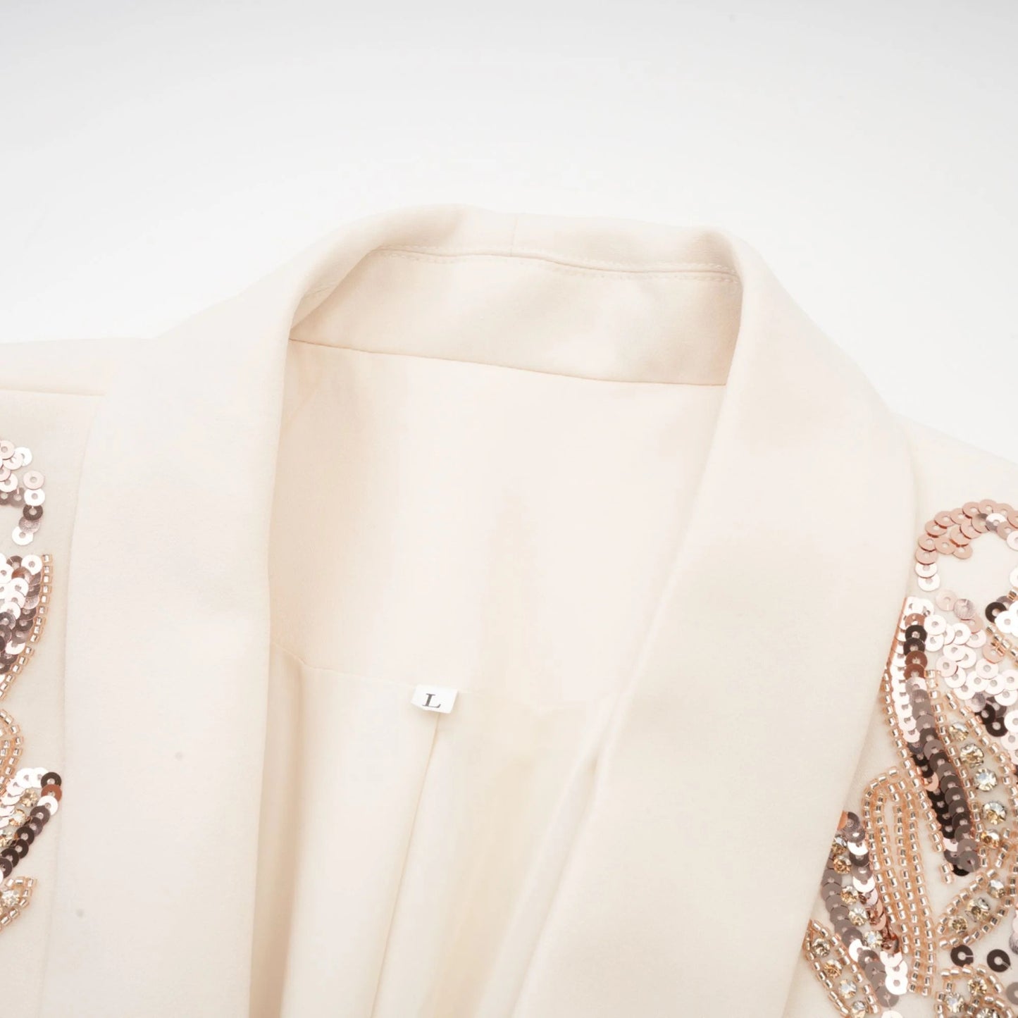Elena Embellished Sequined Blazer Dress