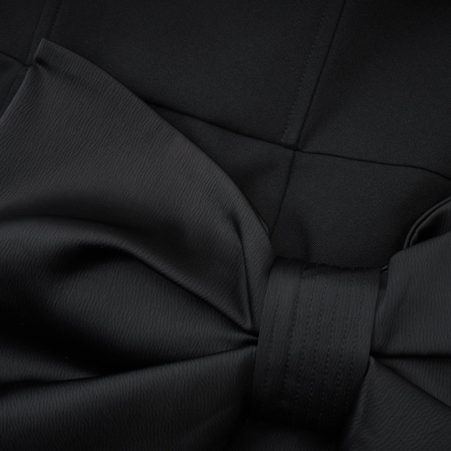 Lanetta Bowknot Asymmetrical Dress