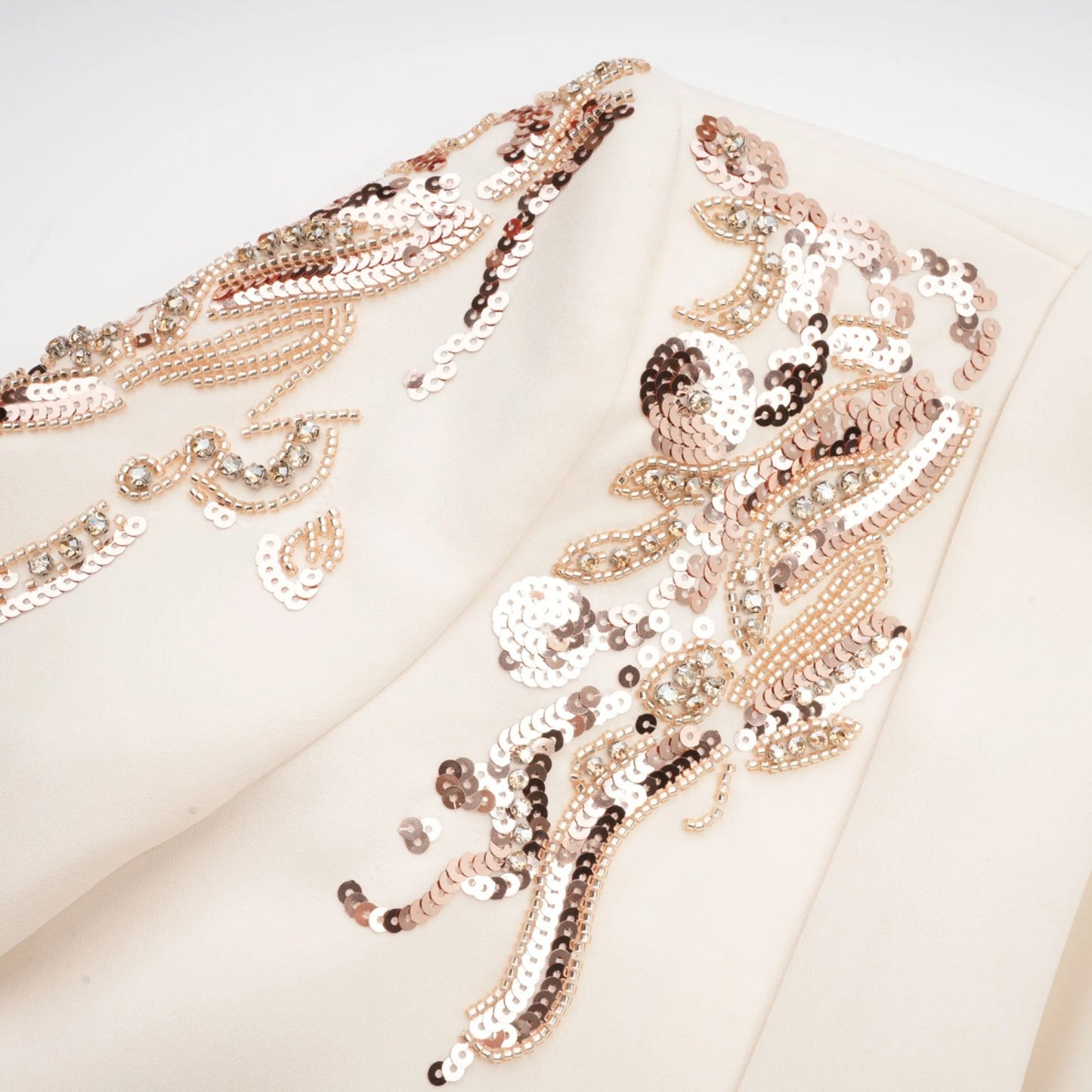 Elena Embellished Sequined Blazer Dress