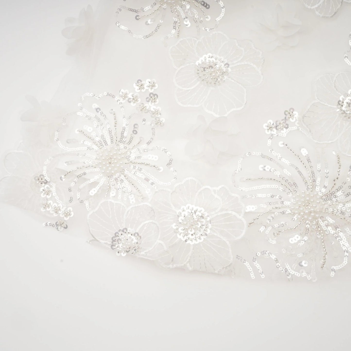 Suzette Crystal-Embellished Floral Mini Dress