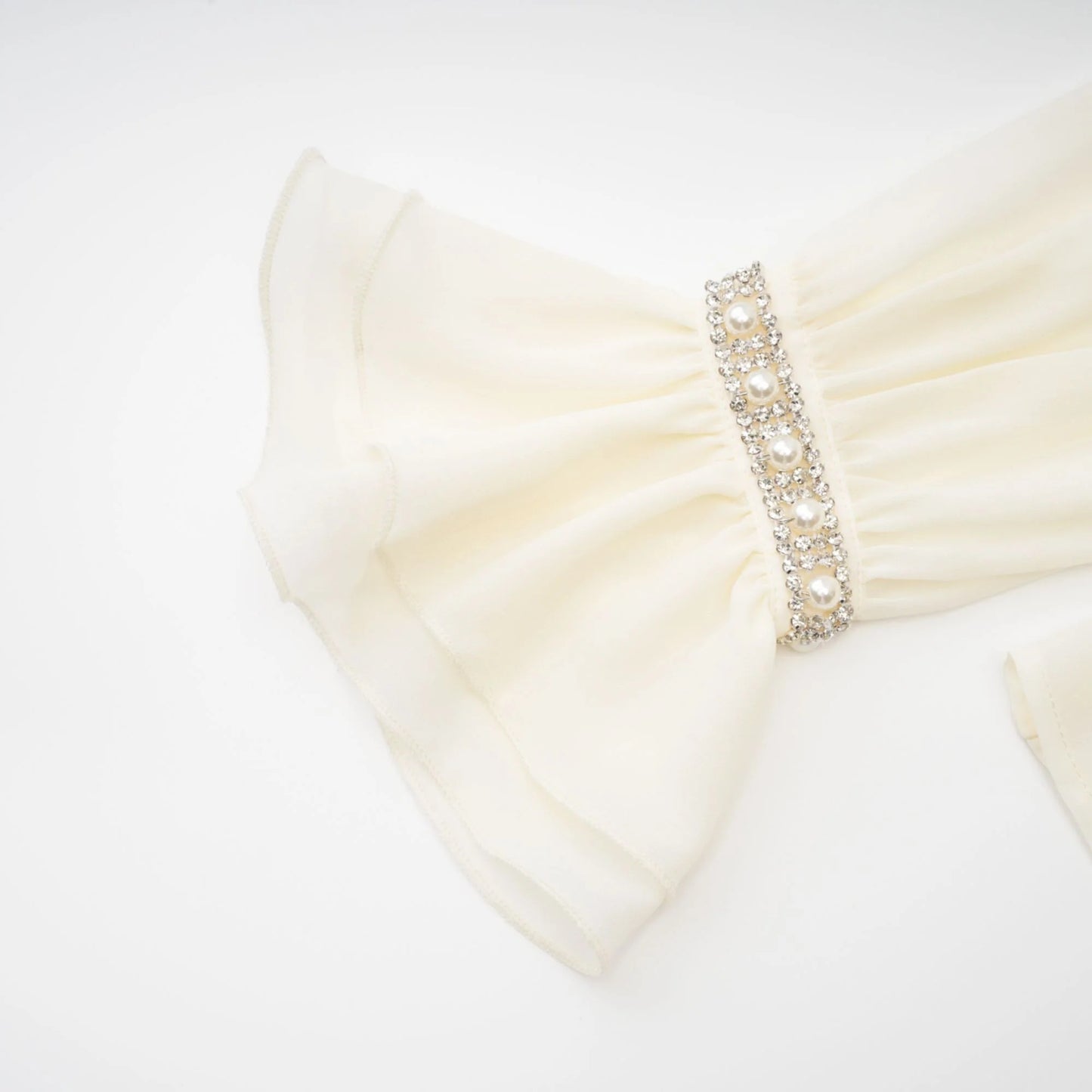 Helene ruffled embellished shirt