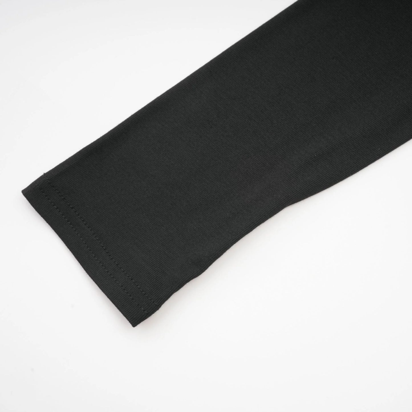 Odette Black Ruched Stretch-Jersey Top