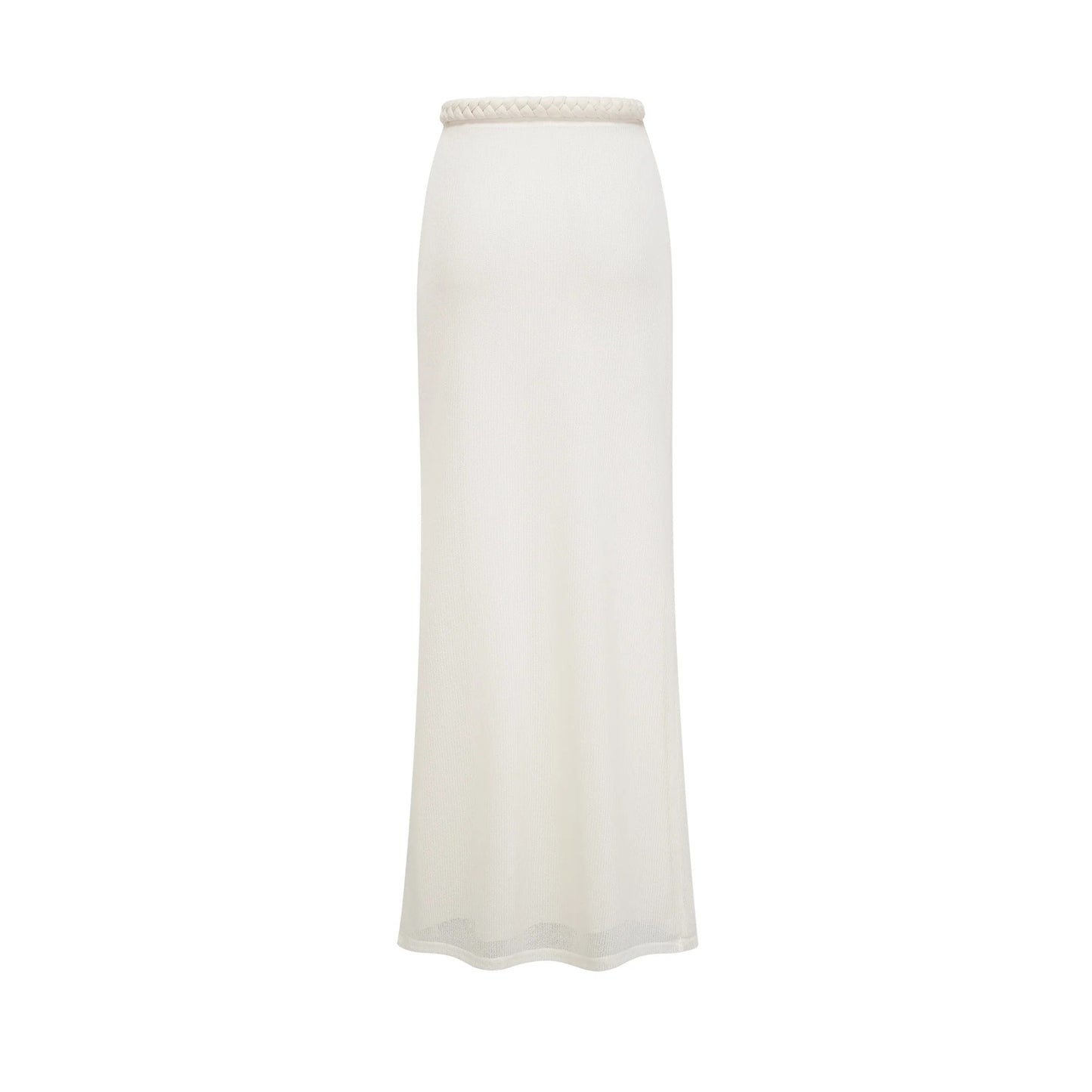 Prunelle Crochet Knit Two-Piece Top and Skirt Set
