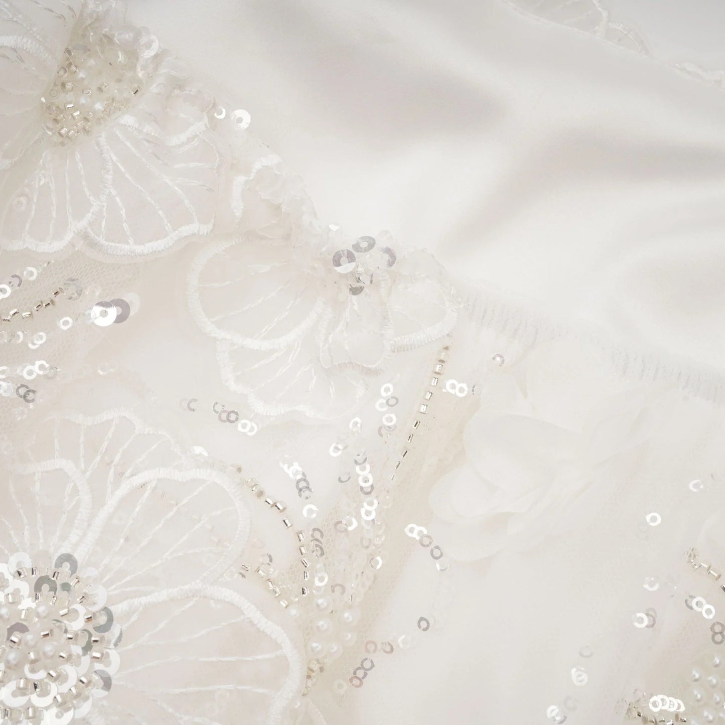 Suzette Crystal-Embellished Floral Mini Dress