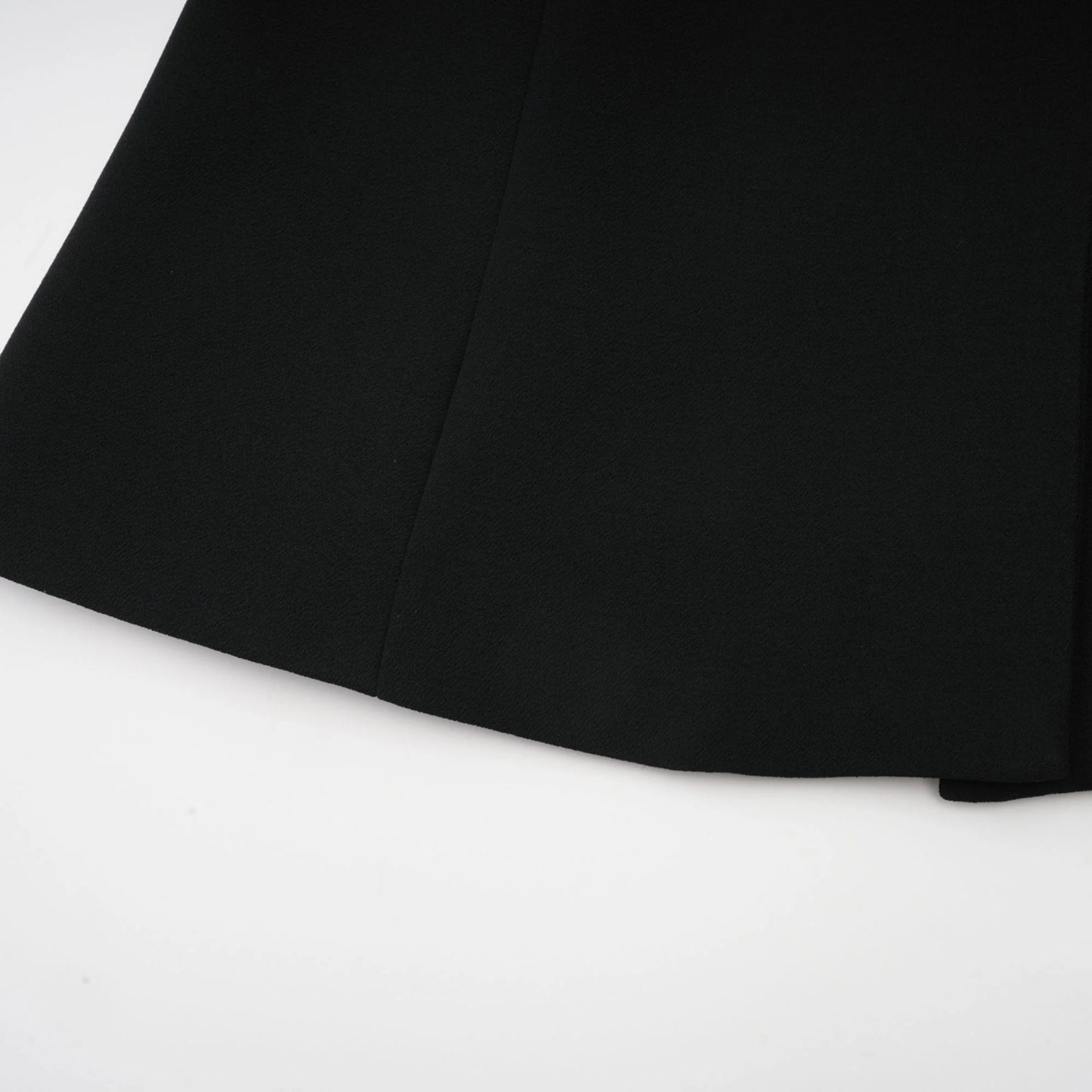 Suzanne Black Pleated Jacket & Trousers Matching Set