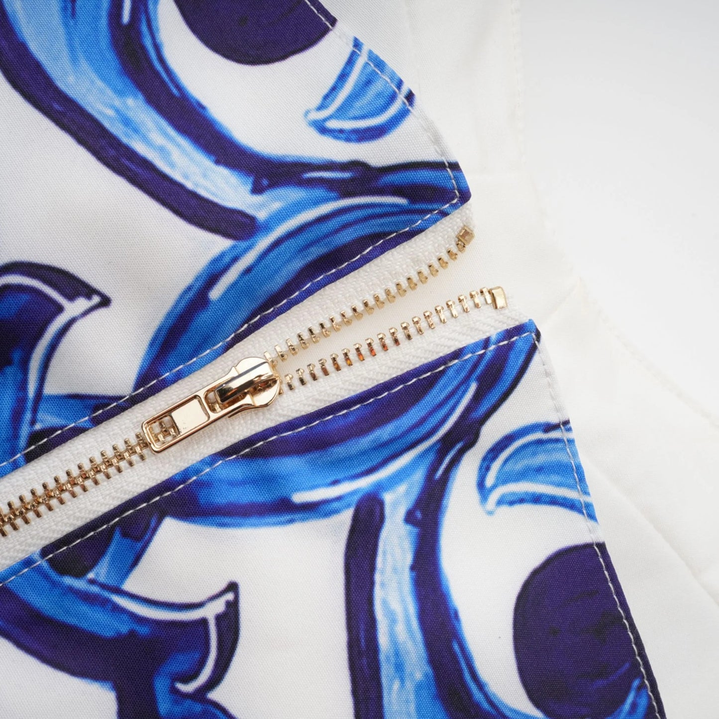 Allegra Graphic-Printed Top & Skirt Matching Set