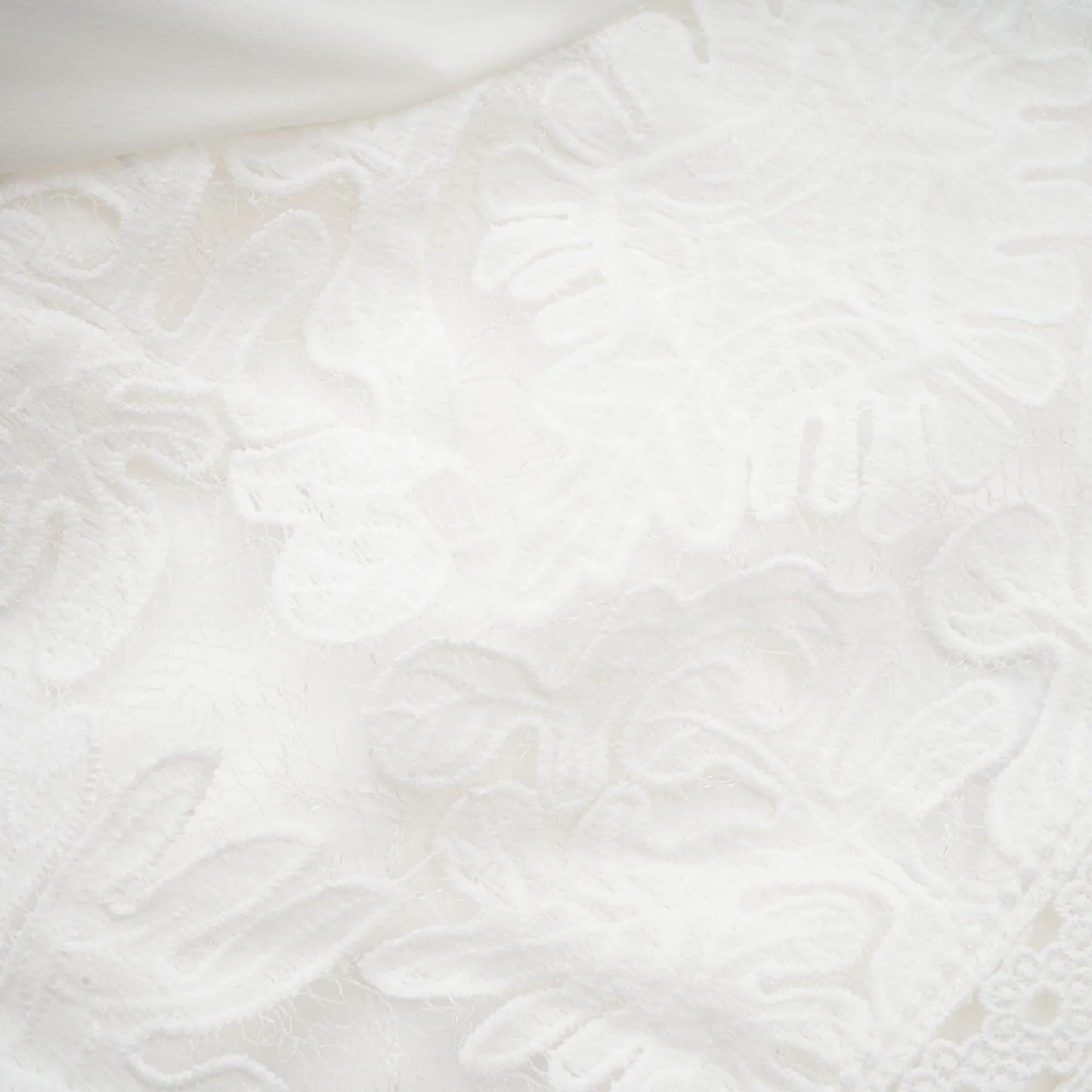 Madeleine White Panelled Embroidered Midi Dress