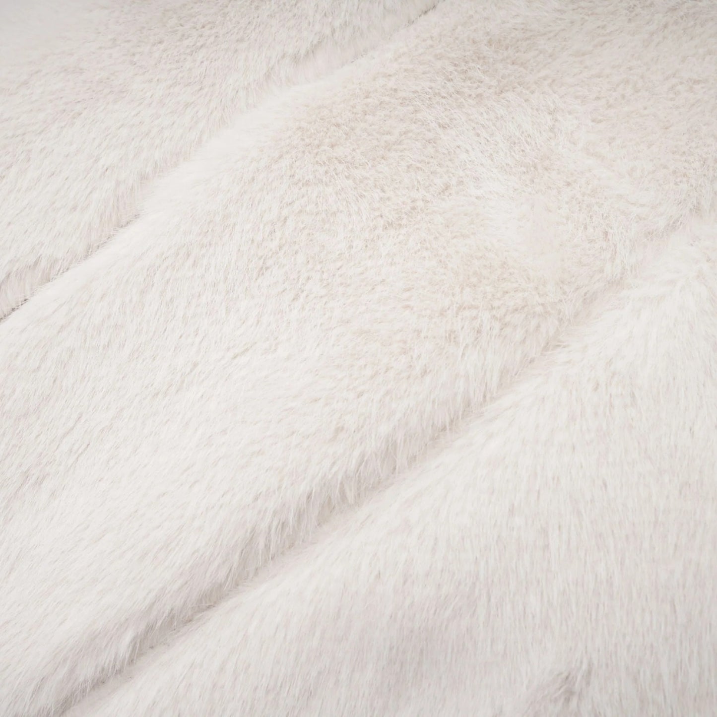 Caitlin White Faux-Fur Jacket & Skirt Matching Set