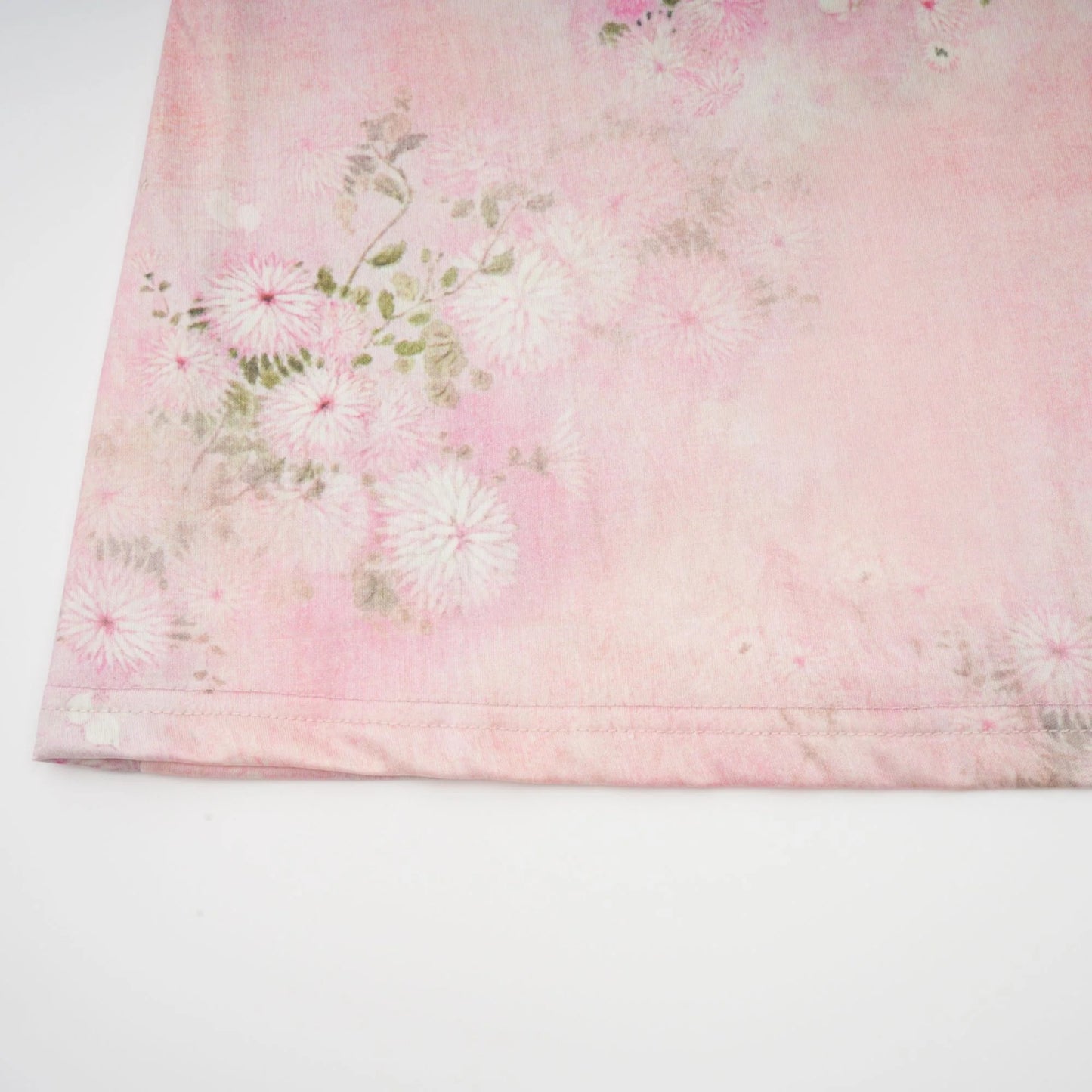 Narcisse Pink Embellished Floral-Print Midi Dress