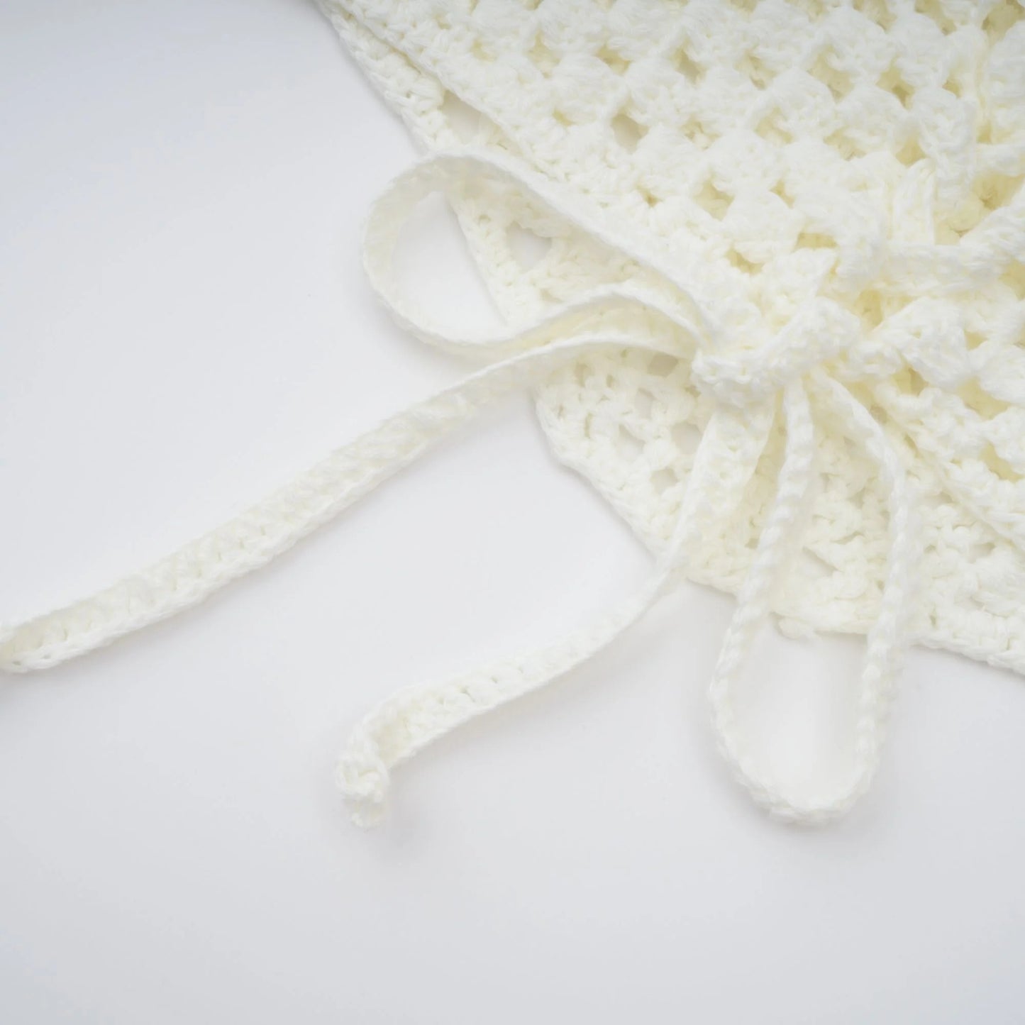 Prunelle Crochet Knit Two-Piece Top and Skirt Set