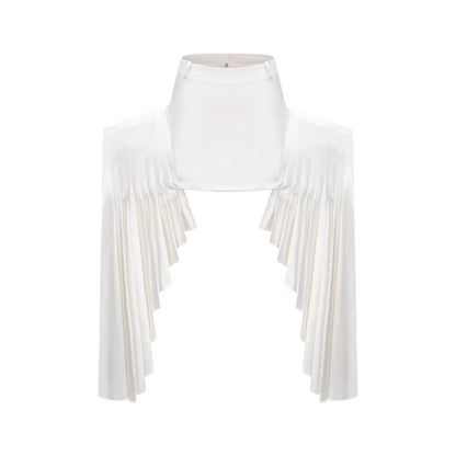 Karina Layered-Hemline Mini Skirt