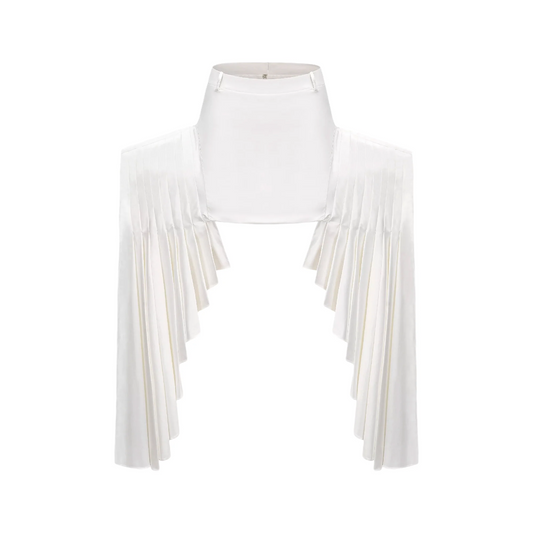 Karina Layered-Hemline Mini Skirt