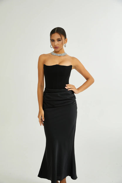 Aurore Off-Shoulder Maxi Dress