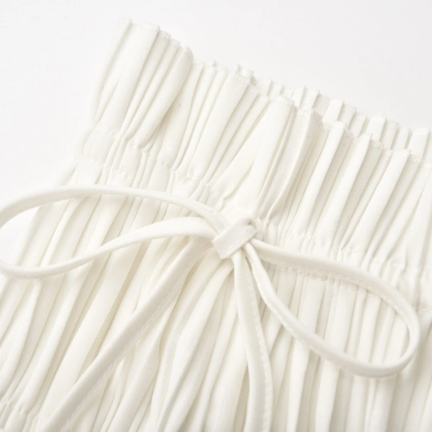 Milicent Open-Back Pleated Top