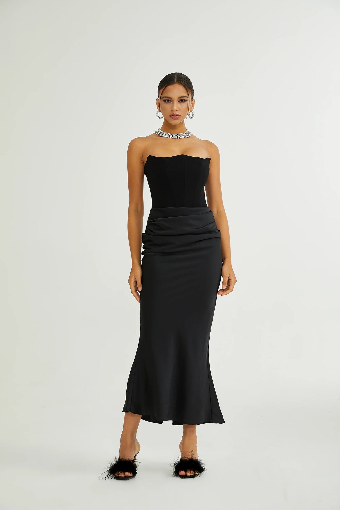 Aurore Off-Shoulder Maxi Dress
