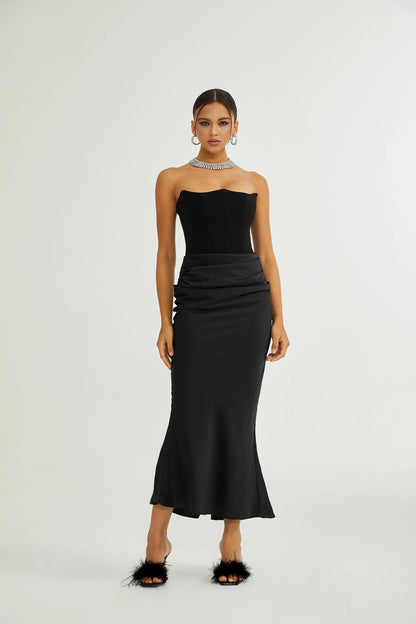 Aurore Off-Shoulder Maxi Dress