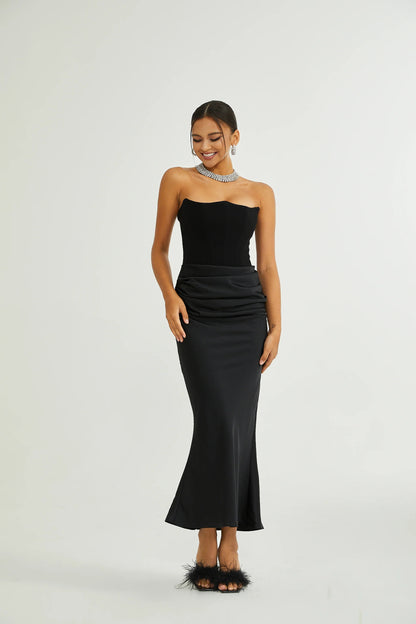Aurore Off-Shoulder Maxi Dress