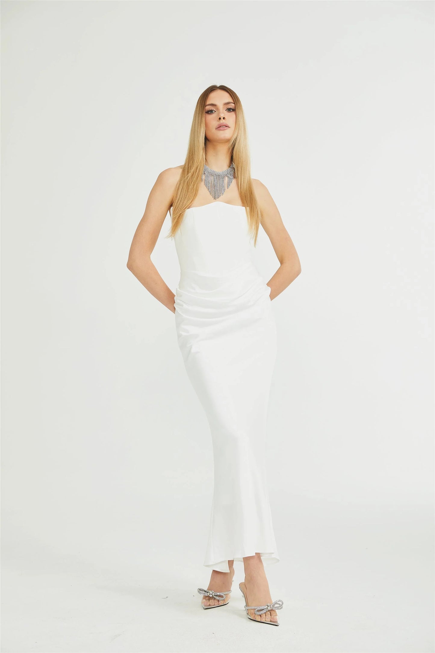 Aurore Off-Shoulder Maxi Dress