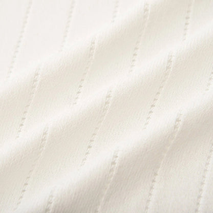 Button detailing knitted top & skirt matching set