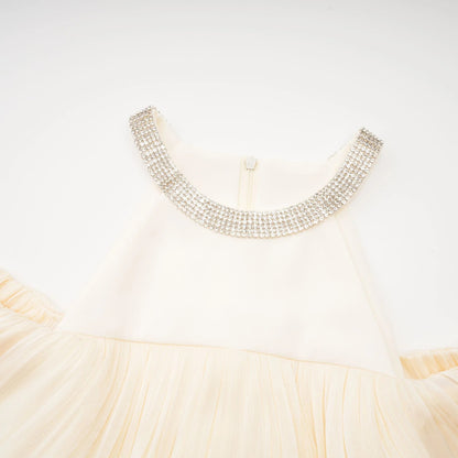 Josephine Crystal-Embellished Sleeveless Mini Dress