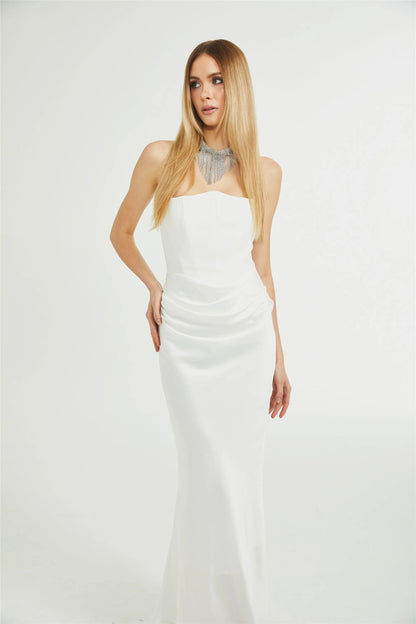 Aurore Off-Shoulder Maxi Dress