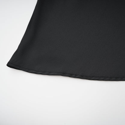 Aurore Black Crystal Embellished Maxi Dress