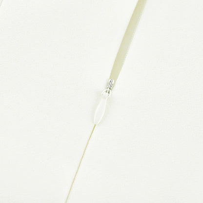 Thala White Pleated Flared Midi Dress