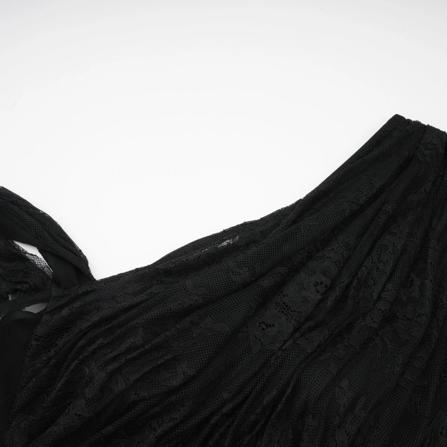 Jeanne Black One-Shoulder Cut-Out Maxi Dress