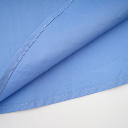 Emma Petal-Detail Drawstring Maxi Dress in Blue