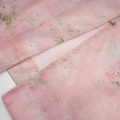 Narcisse Pink Embellished Floral-Print Midi Dress
