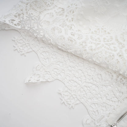 Raphaelle Lace-Trim Cut-Out Cropped Top & Trousers Matching Set