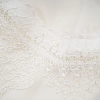 Renee White Semi-Sheer Shirt & Skirt Matching Set
