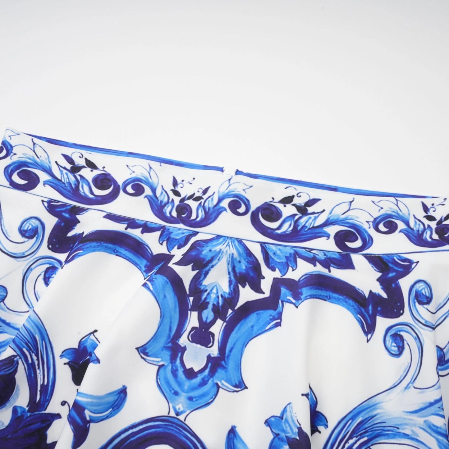 Allegra Graphic-Printed Top & Skirt Matching Set