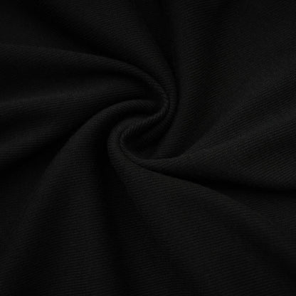 Odette Black Ruched Stretch-Jersey Top