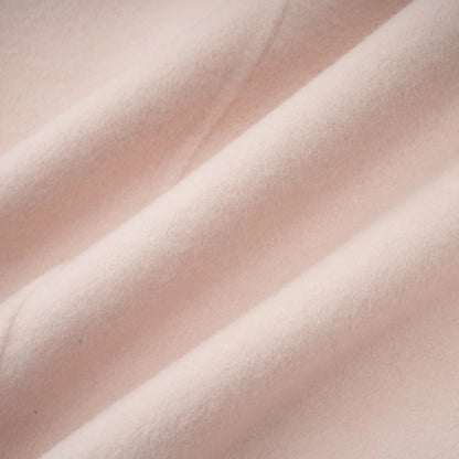 Vienne Pink Diagonal-Placket Short Coat