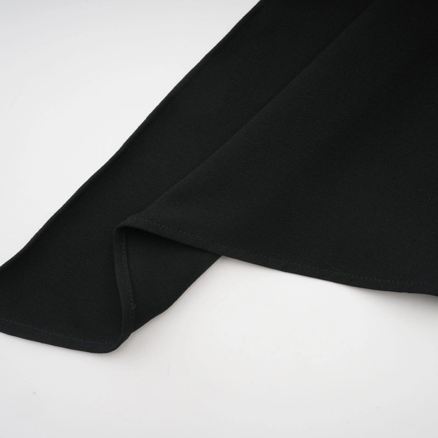 Suzanne Black Pleated Jacket & Trousers Matching Set