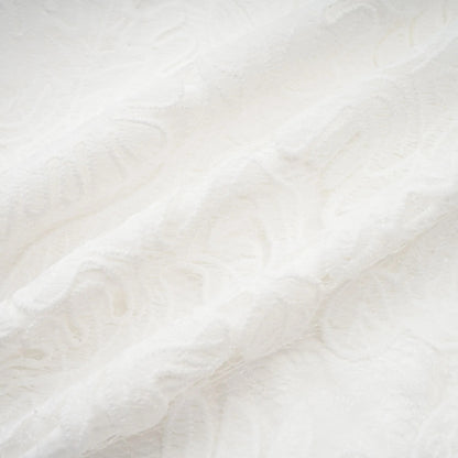 Madeleine White Panelled Embroidered Midi Dress
