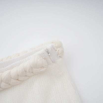 Prunelle Crochet Knit Two-Piece Top and Skirt Set