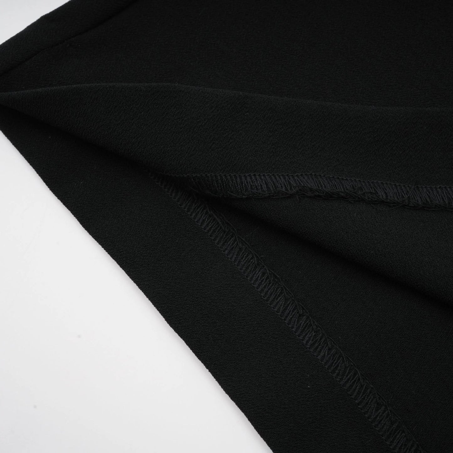 Suzanne Black Pleated Jacket & Trousers Matching Set